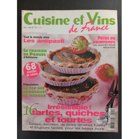 Revue Cuisine et Vins de France N° 115