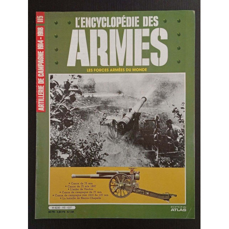 Revue Atlas - L'encyclopédie des armes N° 115