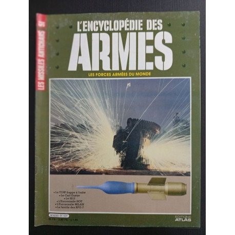 Revue Atlas - L'encyclopédie des armes N° 51