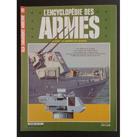 Revue Atlas - L'encyclopédie des armes N° 116