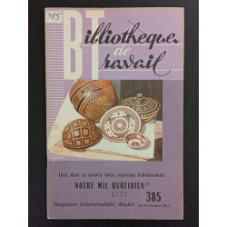Revue Bibliothèque de Travail N° 385