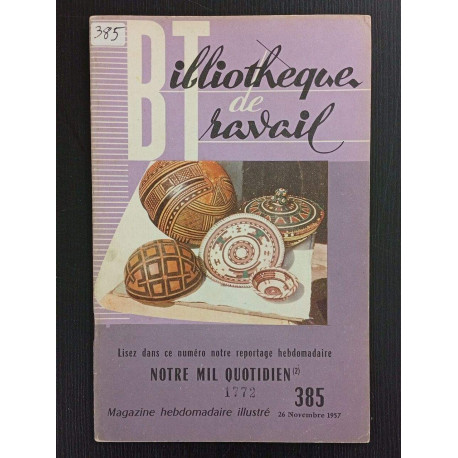 Revue Bibliothèque de Travail N° 385