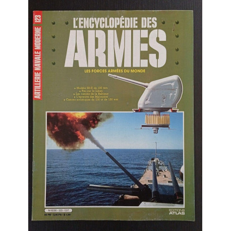 Revue Atlas - L'encyclopédie des armes N° 123