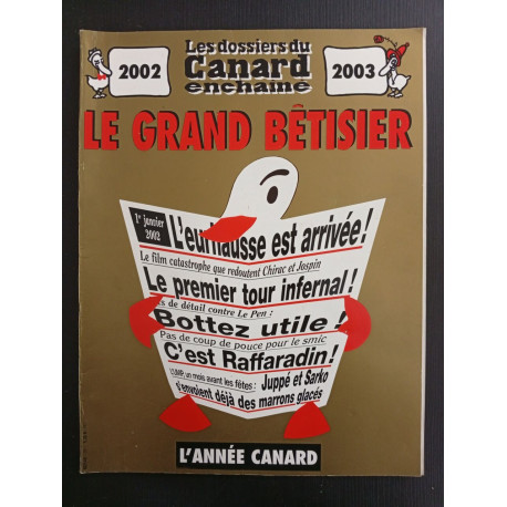 Revue Les dossiers du Canard Enchaîné N° Dêtisier 2002/2003