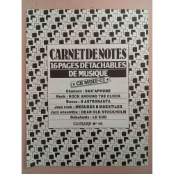 Revue Carnet de notes N° 10