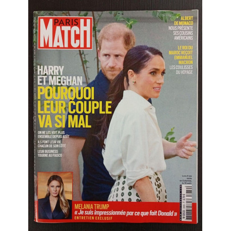 Revue Paris Match N° 2939