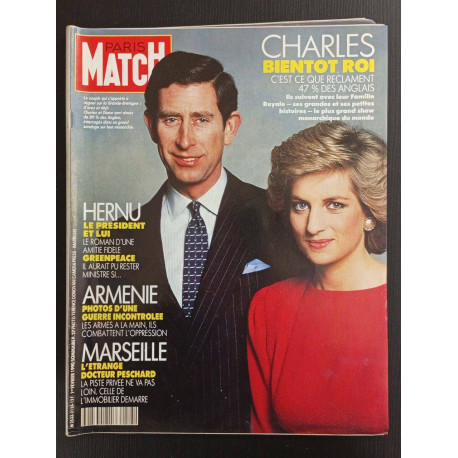 Revue Paris Match N° 2123