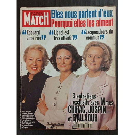 Revue Paris Match N° 2396