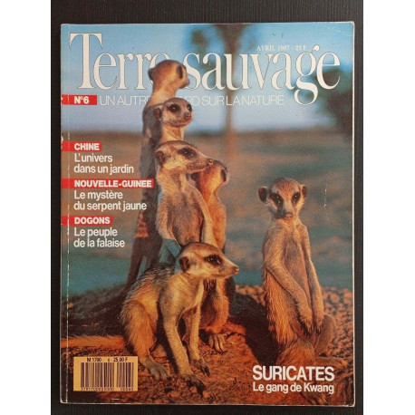 Revue Terre sauvage N° 6