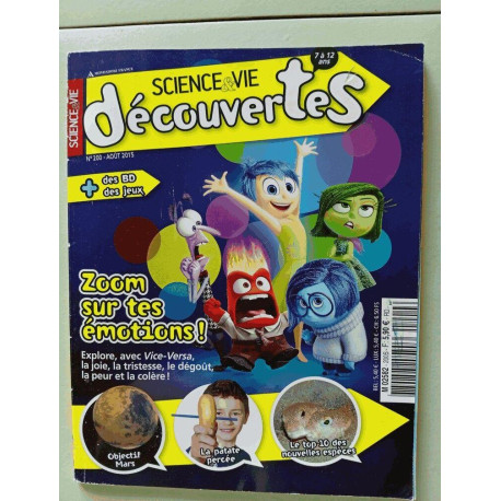 Science e vie découvertes N.200 - Aout 2015