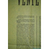 Affiche VENTE PAR LICITATION VOSGES à Attigny saint julien...
