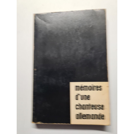 Mémoires d'une chanteuse allemande
