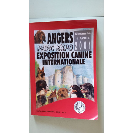 Angers parc expo exposition canine internationale - Avril 2001