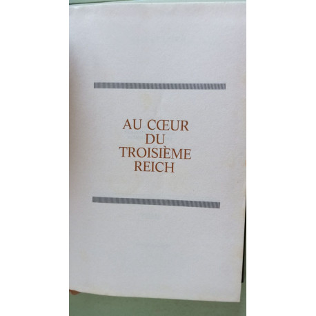 Au coeur du Troisième Reich
