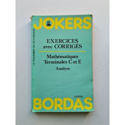 Joker maths term c analyse ae 1 092193 (Jokers Lycées)