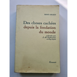 Des choses cachées depuis la fondation du monde: Recherches