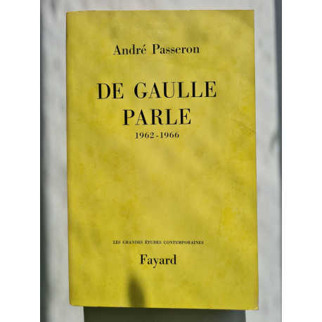 De Gaulle parle