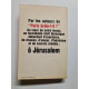 O jerusalem tome 2