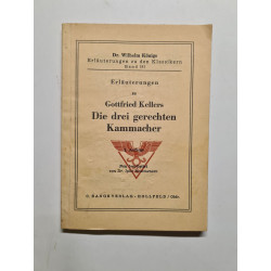 Erläuterung zu gottfried kellers die drei gerechten kammmacher
