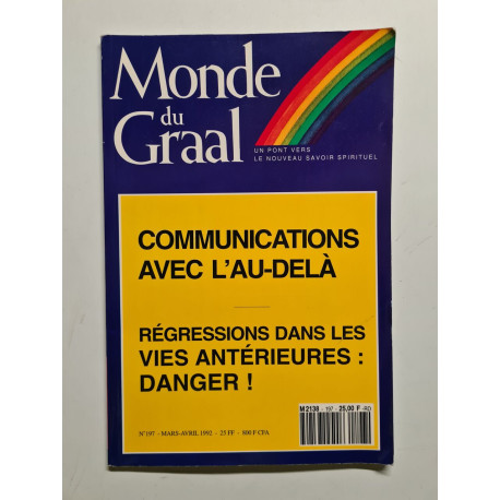 Monde du graal nº 197