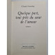 Quelque part tout près du coeur de l'amour