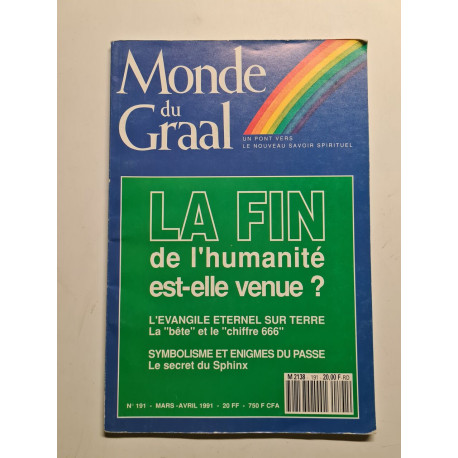 Monde du graal n° 191