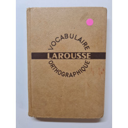 Vocabulaire orthographique larousse
