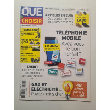 Que choisir nº557