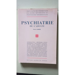 Psychiatrie de l'adulte