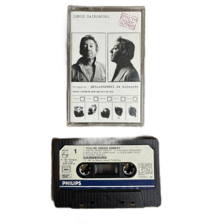 K7 Audio : Serge Gainsbourg - You're Under Arrest