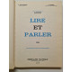 Lire et parler