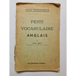 Petit vocabilaire anglais