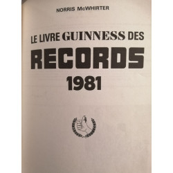 Le Livre Guiness des records 1981