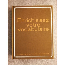 Enrichissement votre vocabulaire