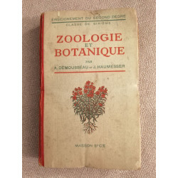 Zoologie et botanique