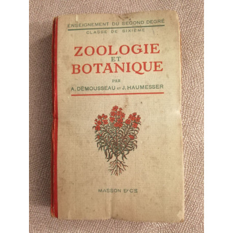 Zoologie et botanique