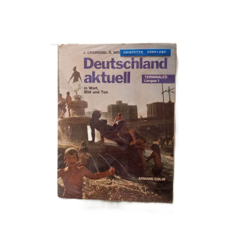 Allemagne actualités en mots images et sons - Terminales langue 1...
