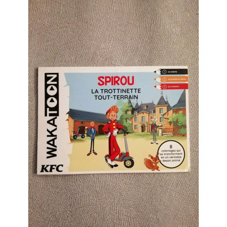 Spirou la trottinette tout terrain