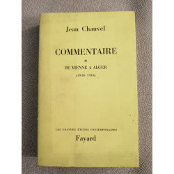 Commentaire de vienne a alger 1938-1944