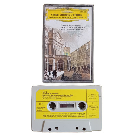K7 Audio : Verdi Choeurs d'Opéra Nabucco Le Trouvère Otello Ernani...