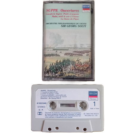 K7 Audio : Suppe - Ouvertures (Direction Sir Georg Solti)