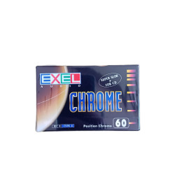 K7 Audio : Exel Audio Chrome 60 IEC II Type II (NEUF SOUS BLISTER)