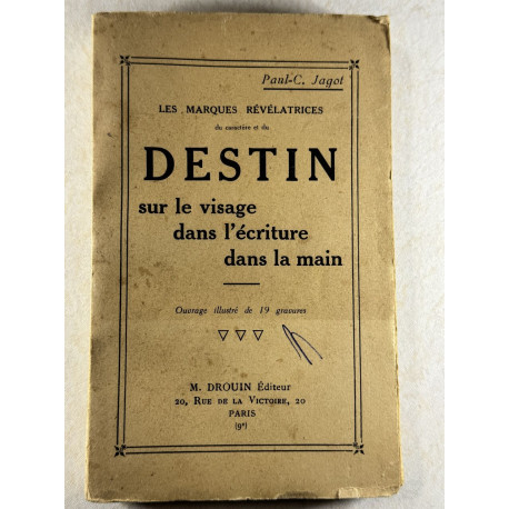 Les marques revelatrices du caractere et du destin