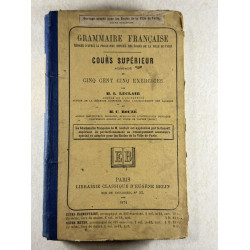 Grammaire francaise cours superier