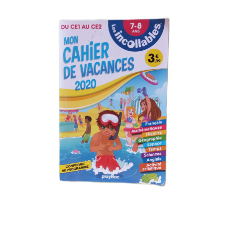 Les incollables - Cahier de vacances 2020 - Du CE1 au CE2
