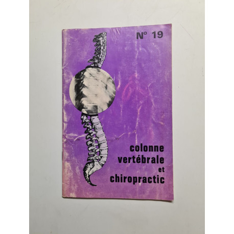 Collone vertebrale et chiropractic
