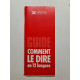 Guide comment le dire en 12 langues