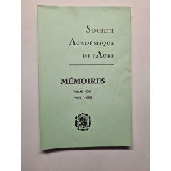 Societe academique de l'aubre tome:CXI