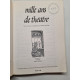 Mille ans de théâtre