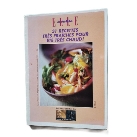 Elle à table : 31 recettes très fraichie pour été trés chaud